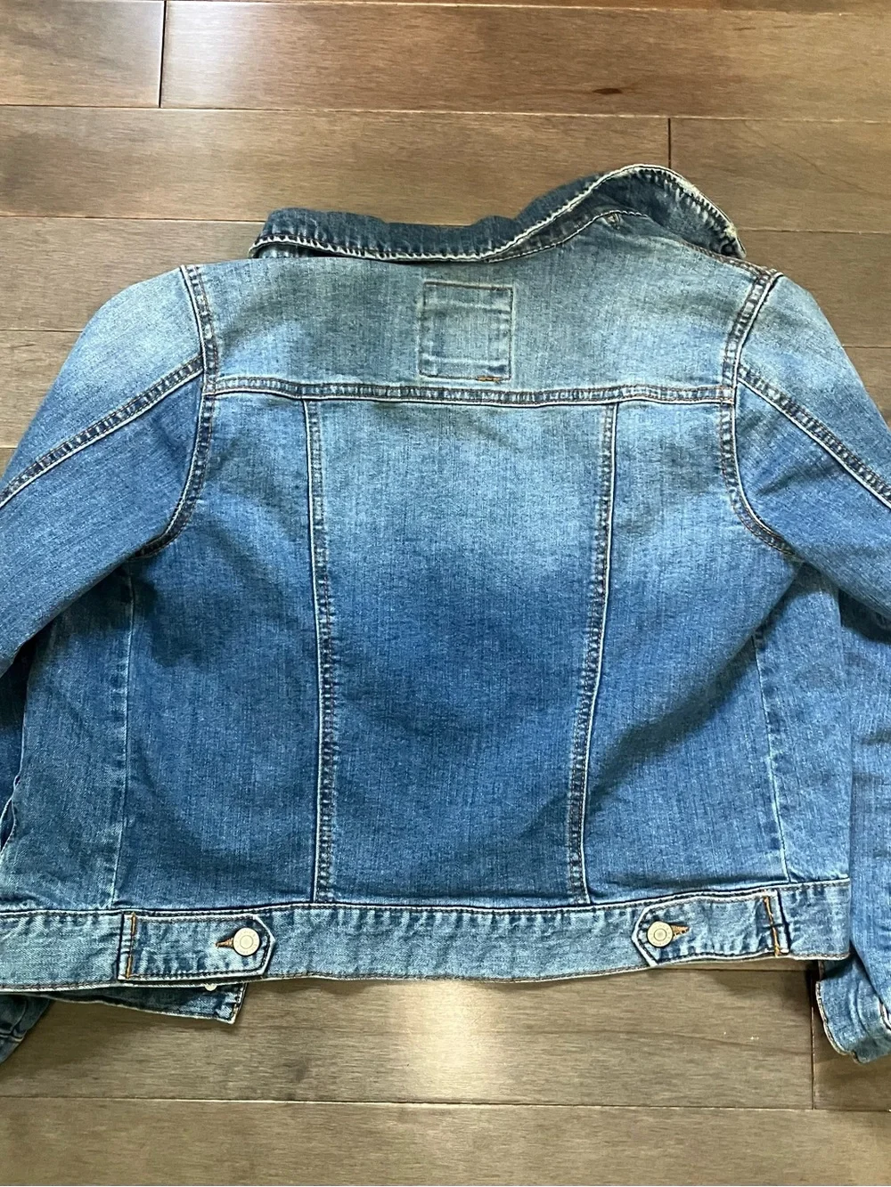 Mudd Distressed Denim Jacket L